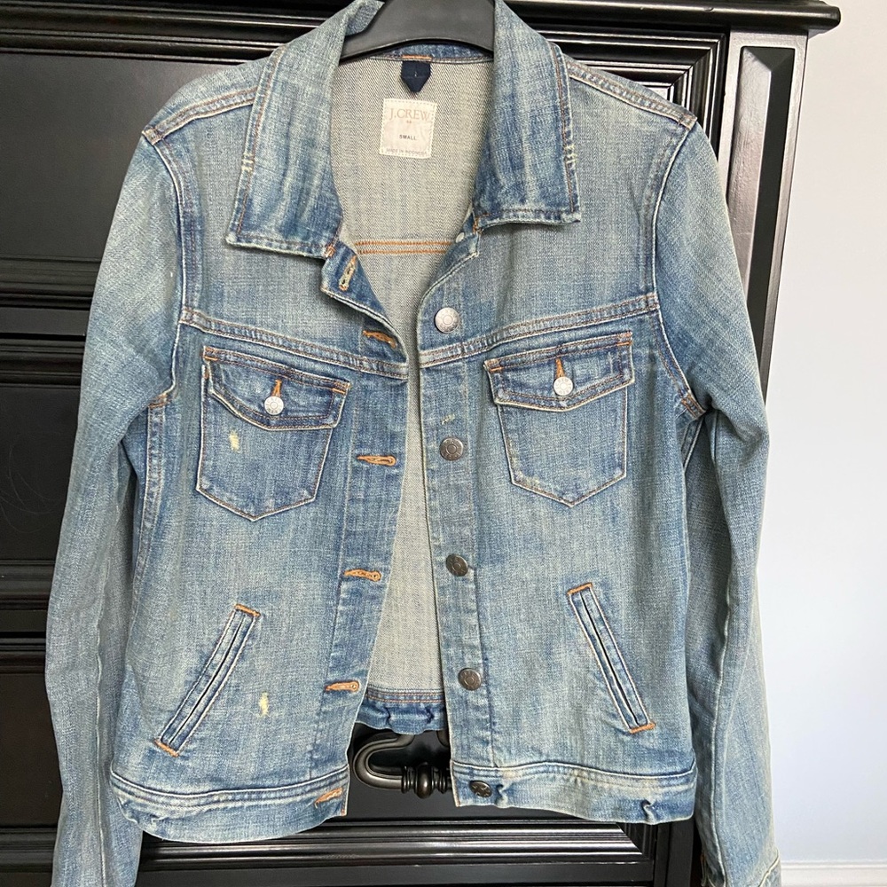 Jcrew Jean jacket sz small